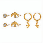 Aretes Set 3 Pz Liberia