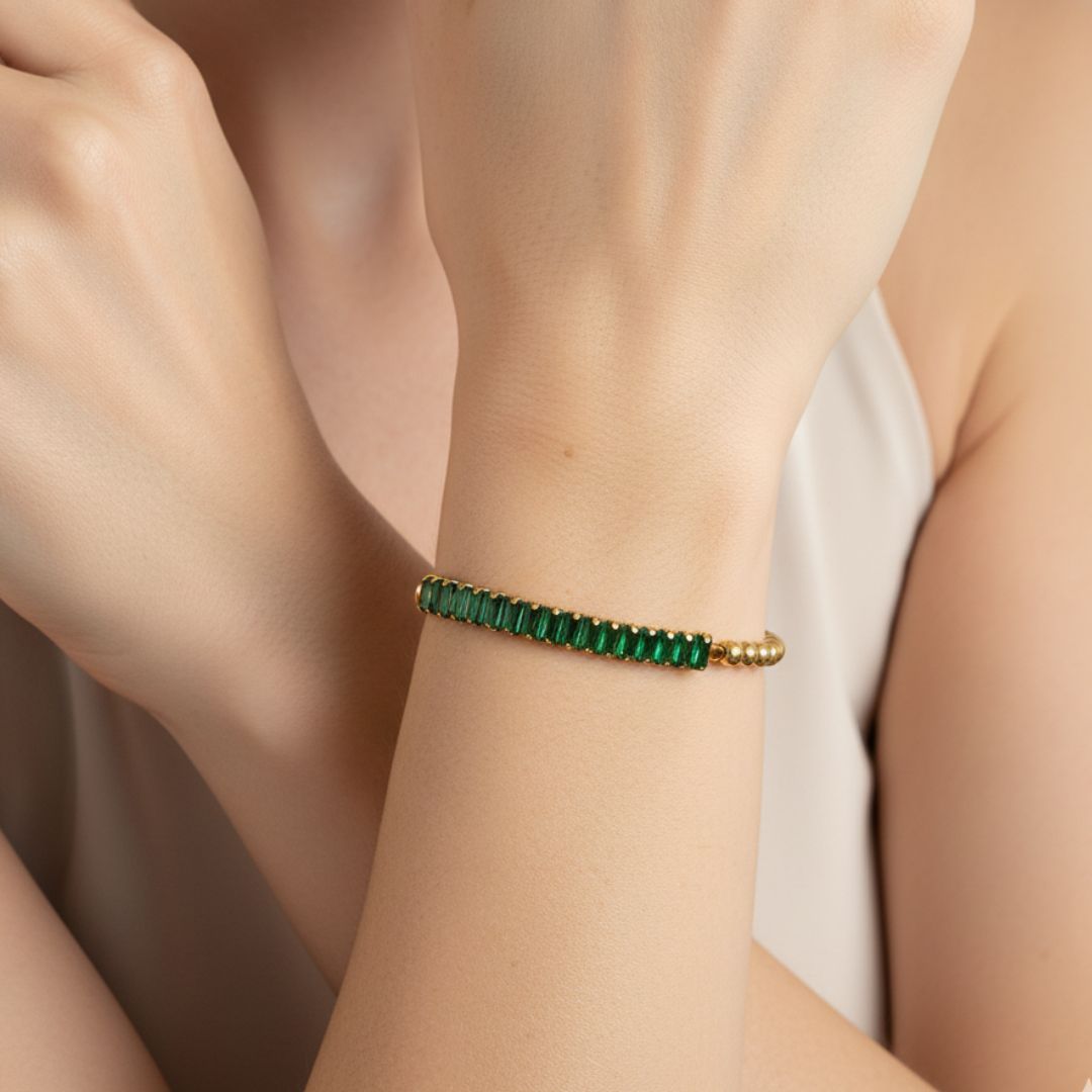 Pulsera Verde Imperial