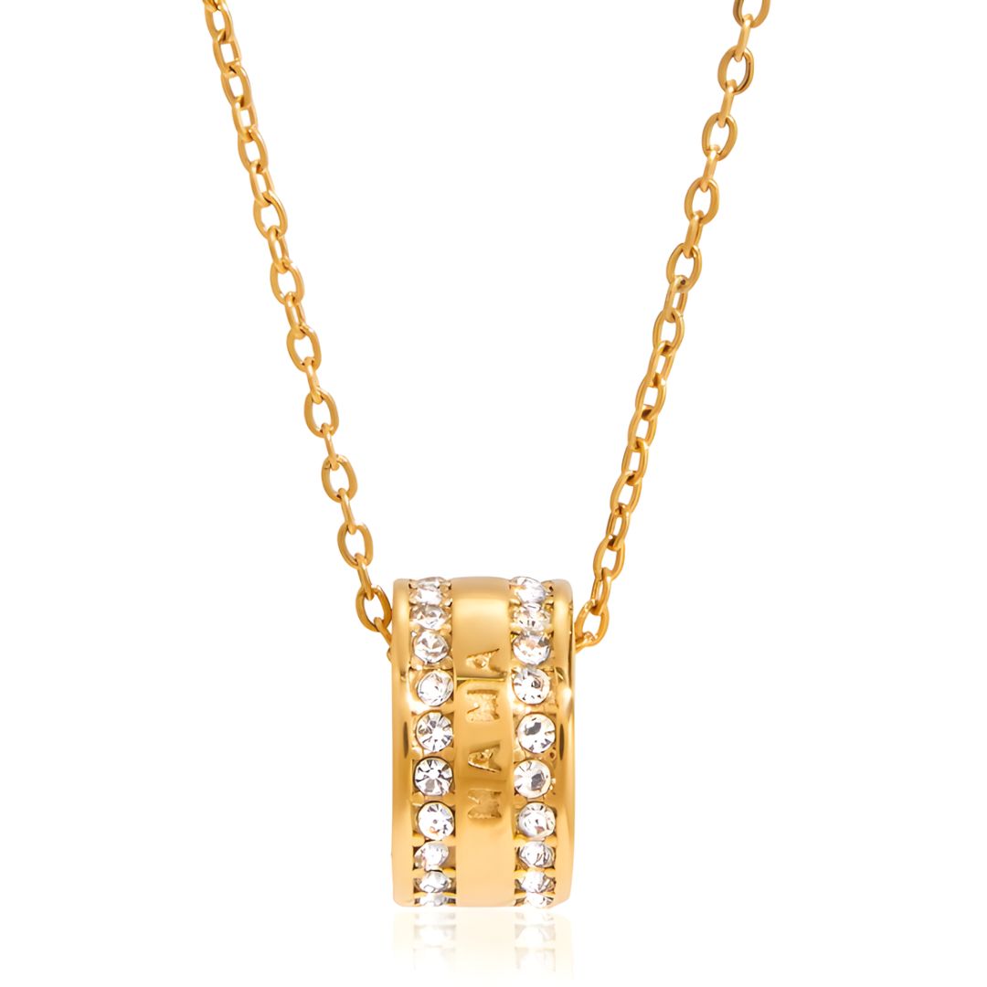 Collar Gold Mom