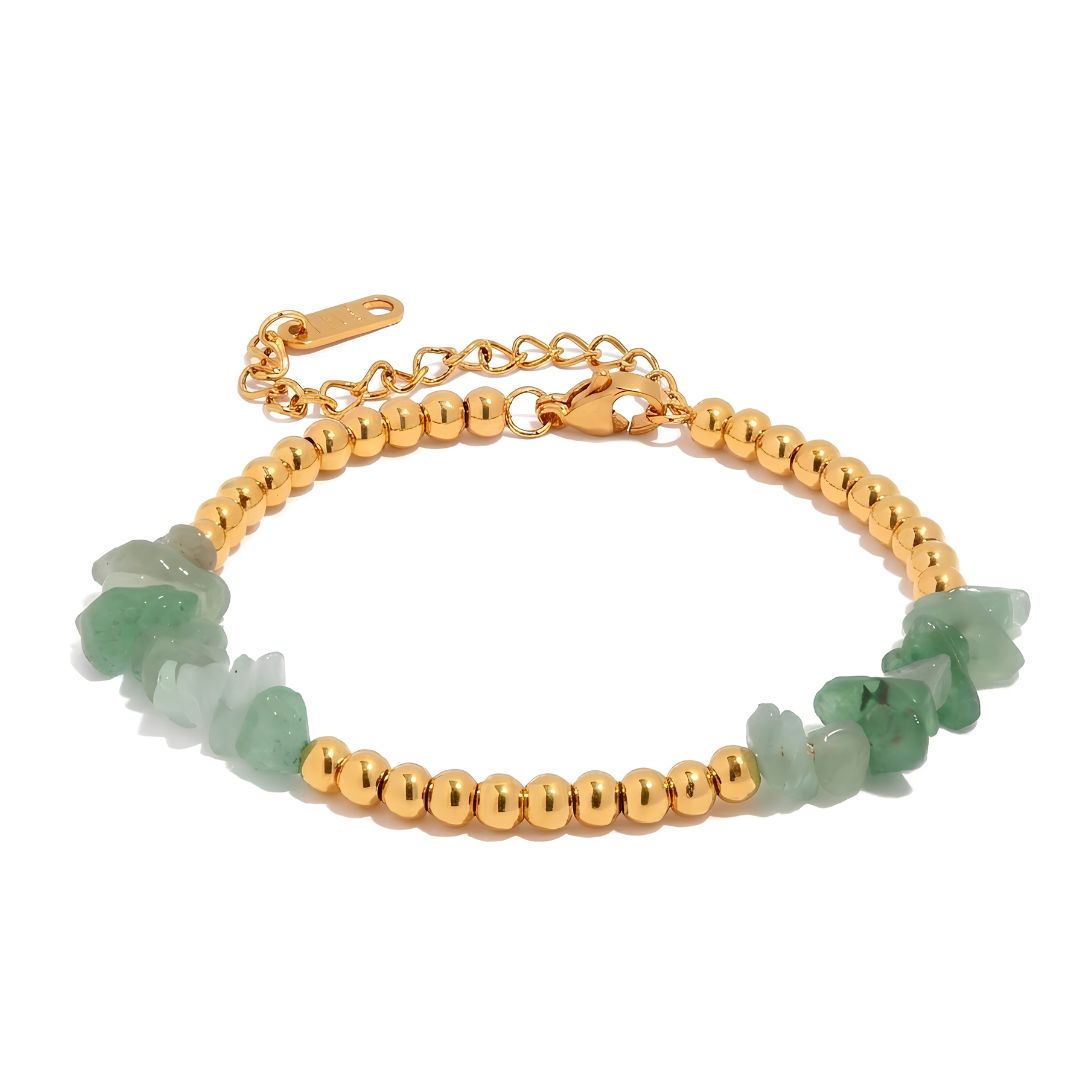 PULSERA GREEN NATURAL