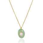 Collar Azzurra Verde