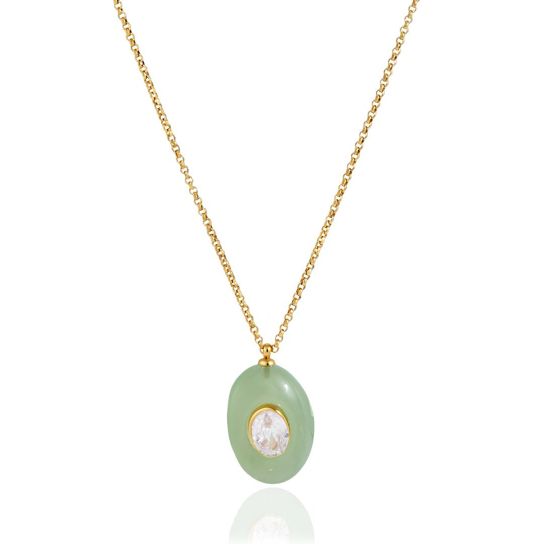 Collar Azzurra Verde