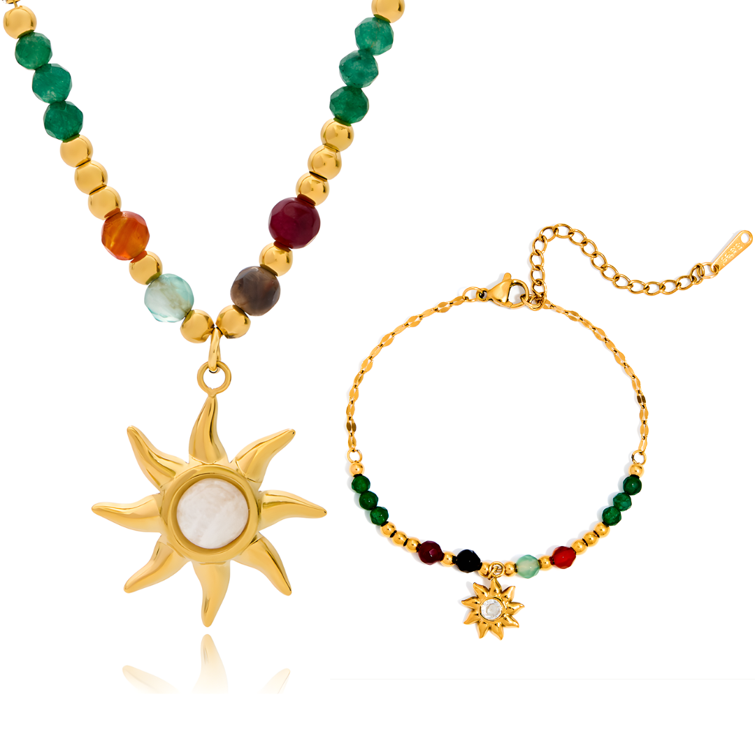 SET DE COLLAR Y PULSERA SOLARE