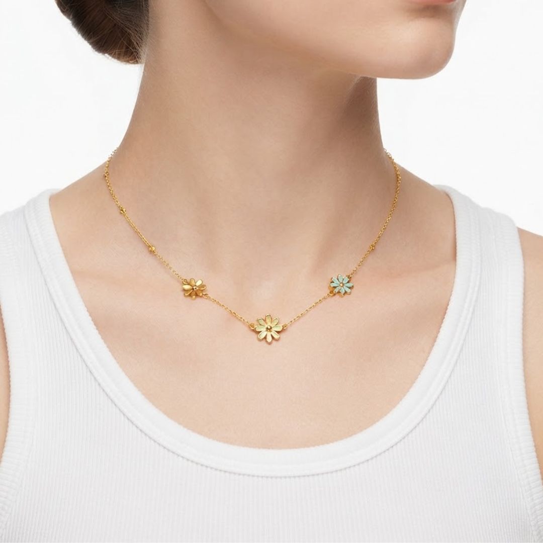 COLLAR LITTLE FLOWERS