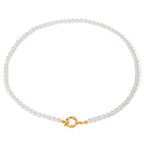Collar Perlas Unidas