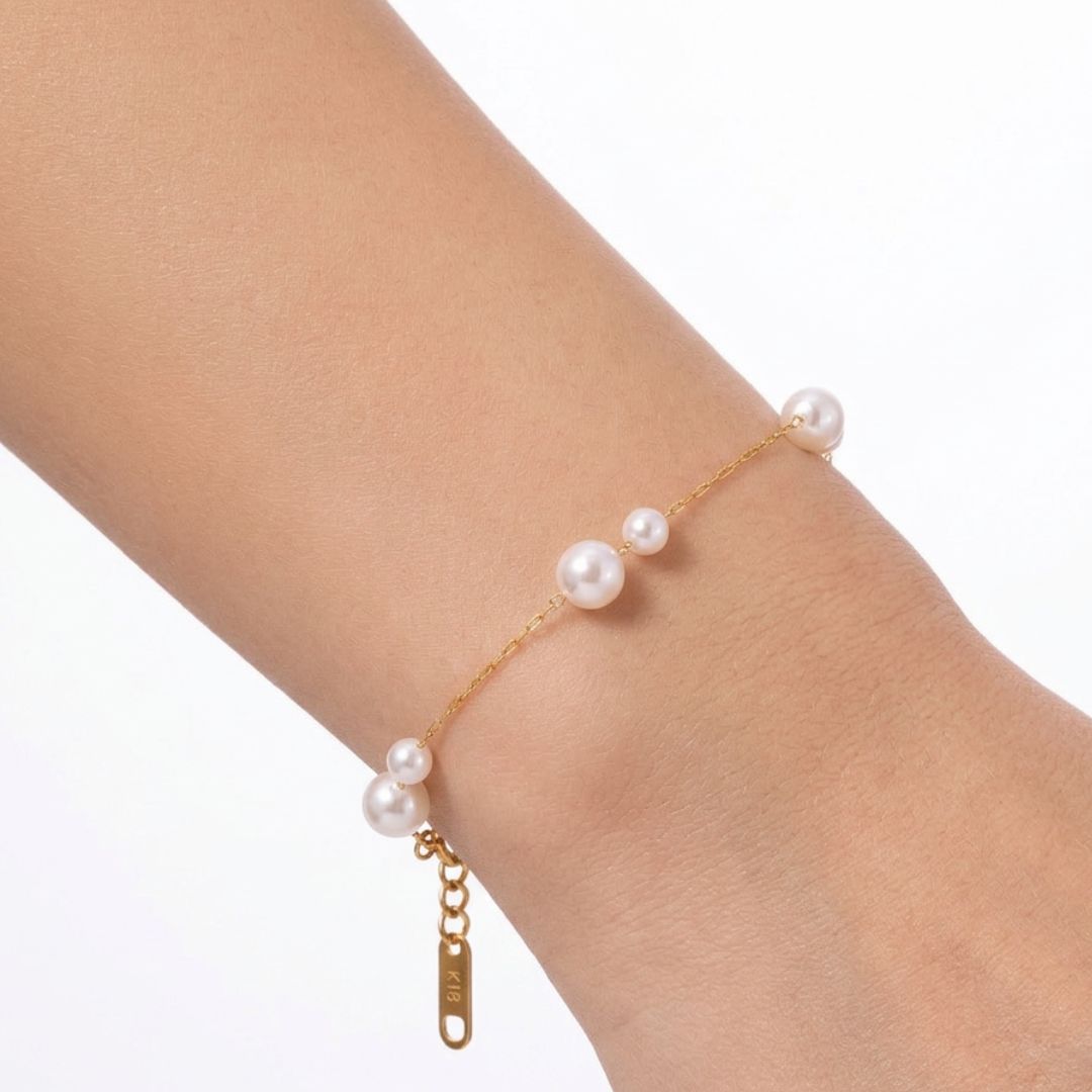 PULSERA HILOS DE PERLA