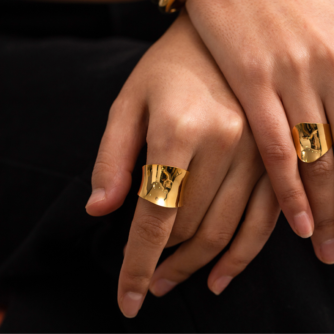 ANILLO GOLD CURVE