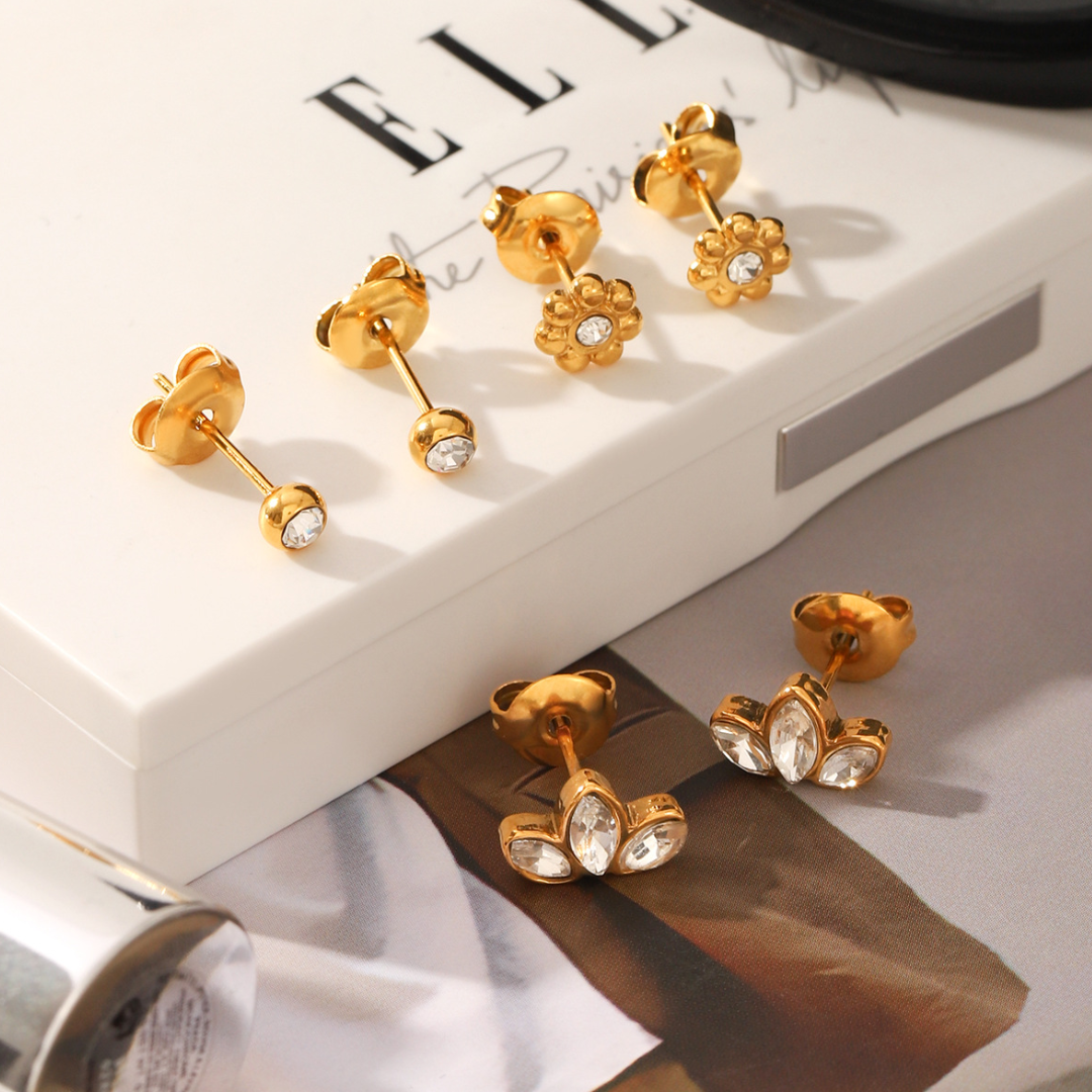 Aretes Set 3 Pz Naturia