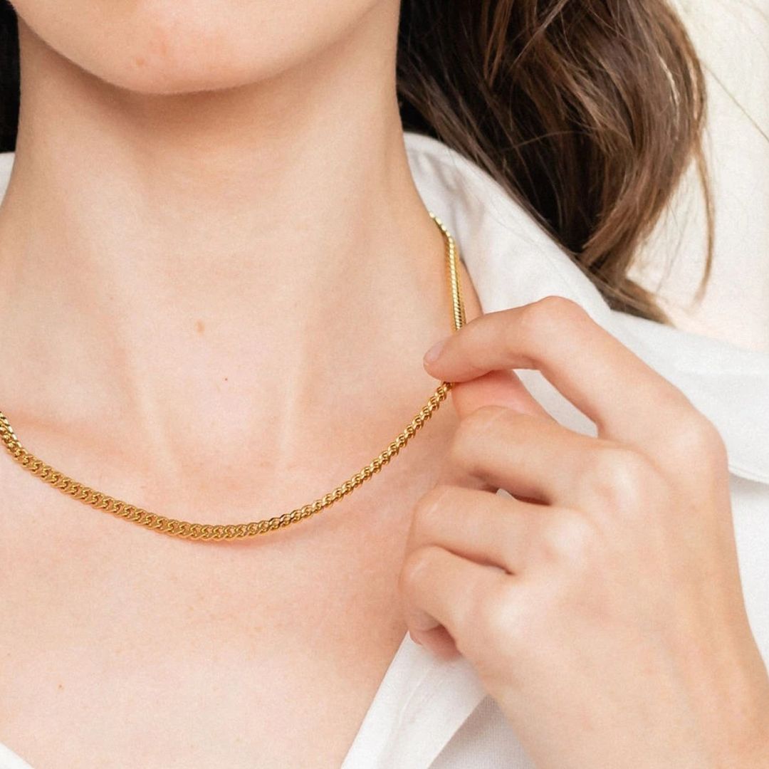 Collar Cubana 3MM