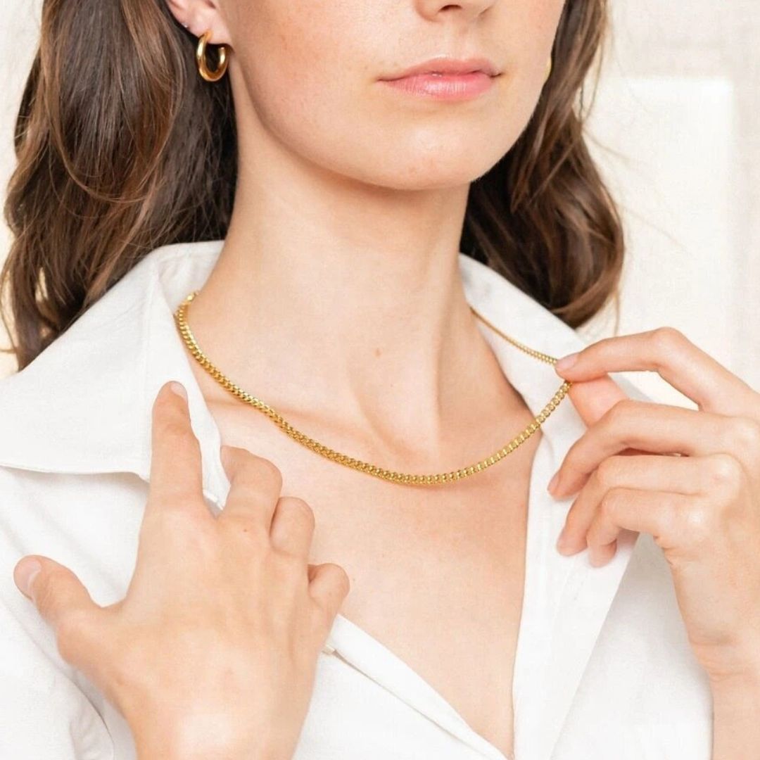 Collar Cubana 3MM