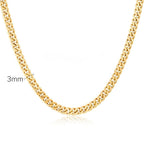 Collar Cubana 3MM