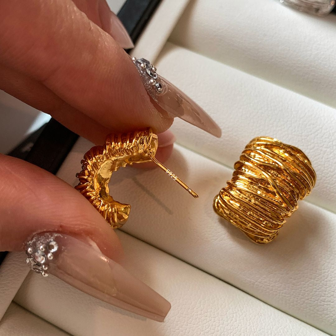 Aretes Chunky Lion