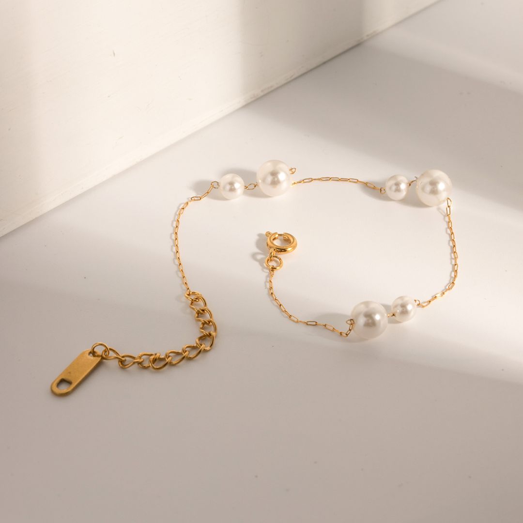 PULSERA HILOS DE PERLA