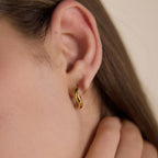 ARETES GIRO DORADO