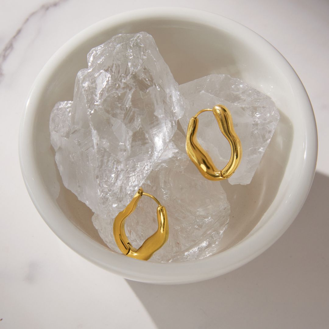 ARETES GIRO DORADO