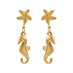 ARETES CABALLITO DE MAR