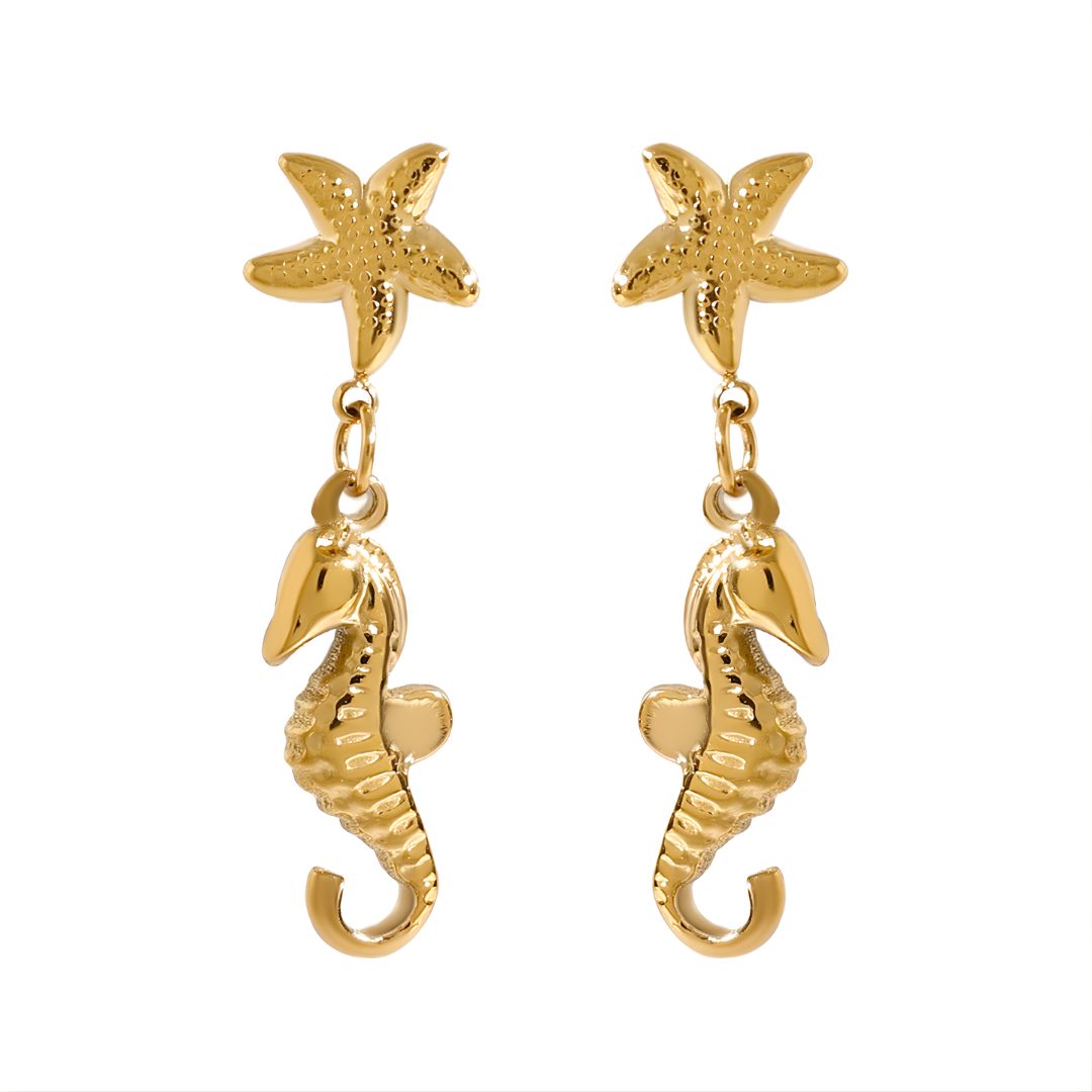 ARETES CABALLITO DE MAR