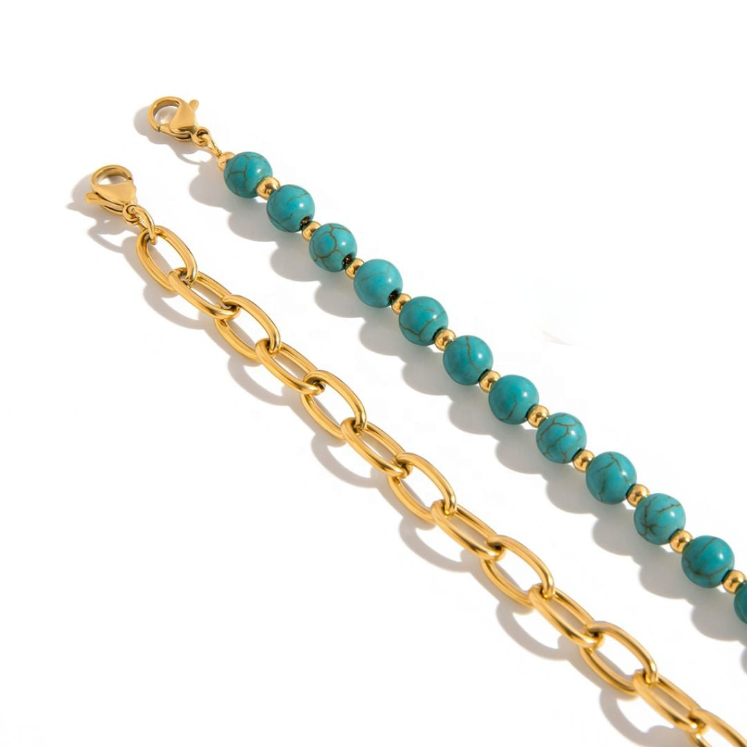 Pulsera Doble Blue