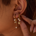 Aretes Colgante Fina