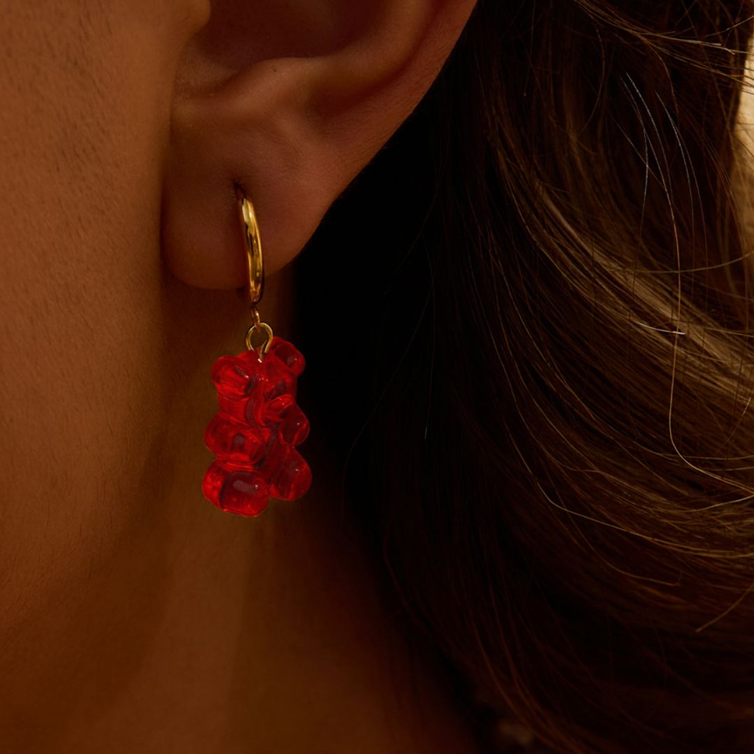 Aretes Gomi Red