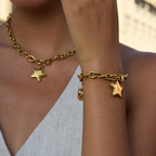 SET COLLAR Y PULSERA STAR CHUNKY