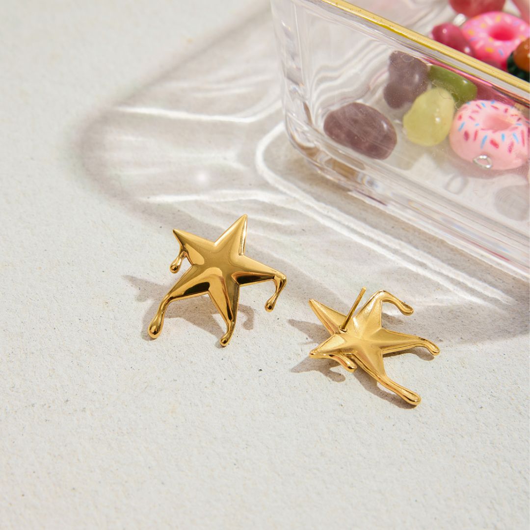 Aretes Star Liquid
