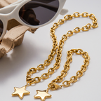 SET COLLAR Y PULSERA STAR CHUNKY