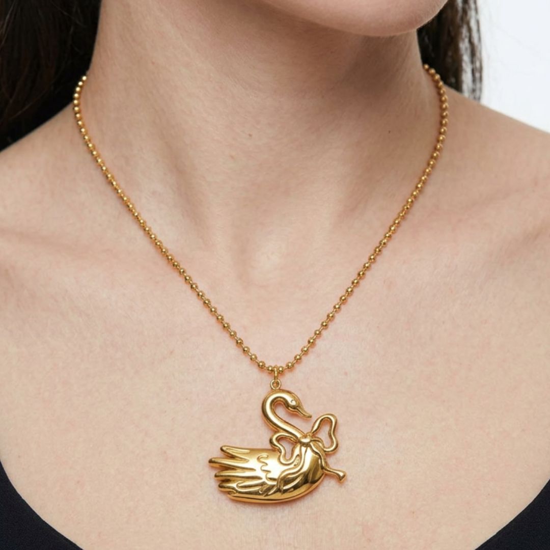 Collar Cisne gold