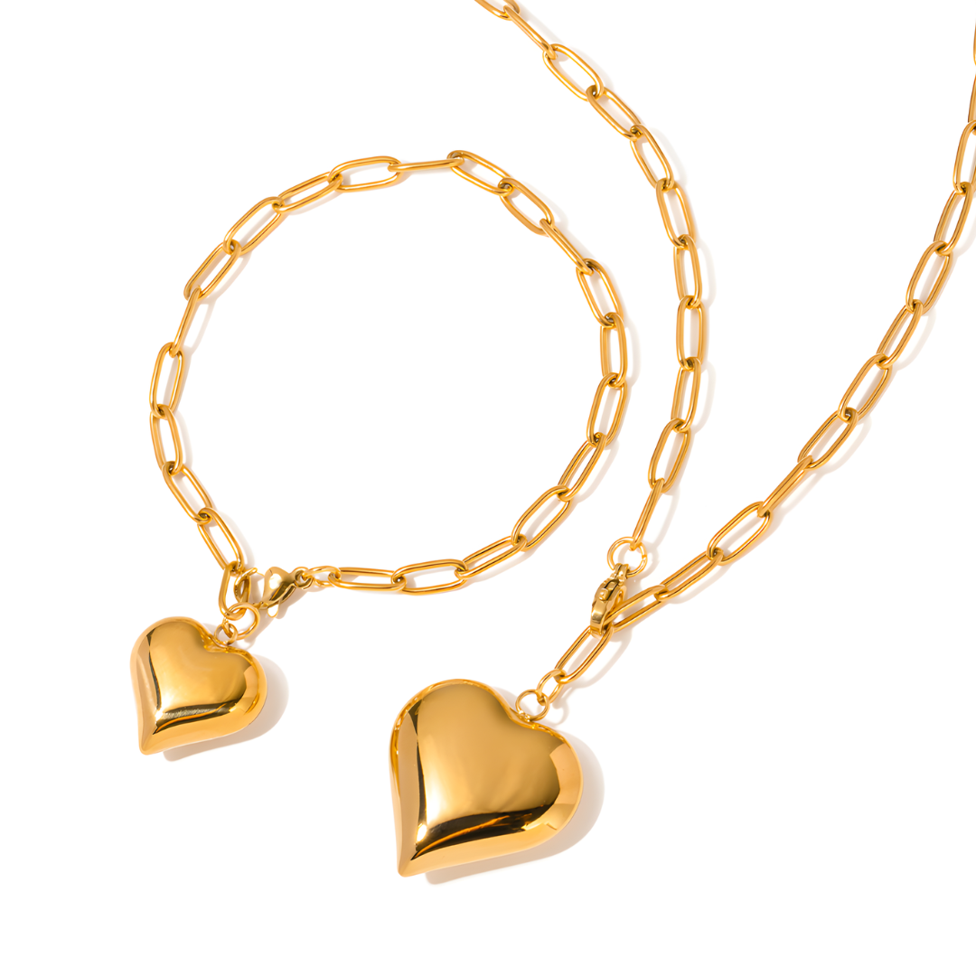 SET DE COLLAR Y PULSERA CORA