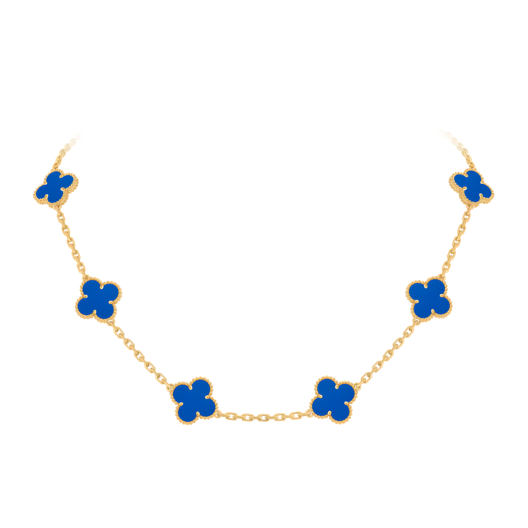 COLLAR INSPIRACIÓN TRÉBOL BLUE